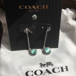 NWT Coach Earrings (never worn)